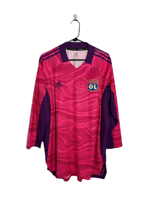 Olympique Lyon 2021/22 XL 3rd Goalkeeper Football Shirt Adidas BNWT GT8420