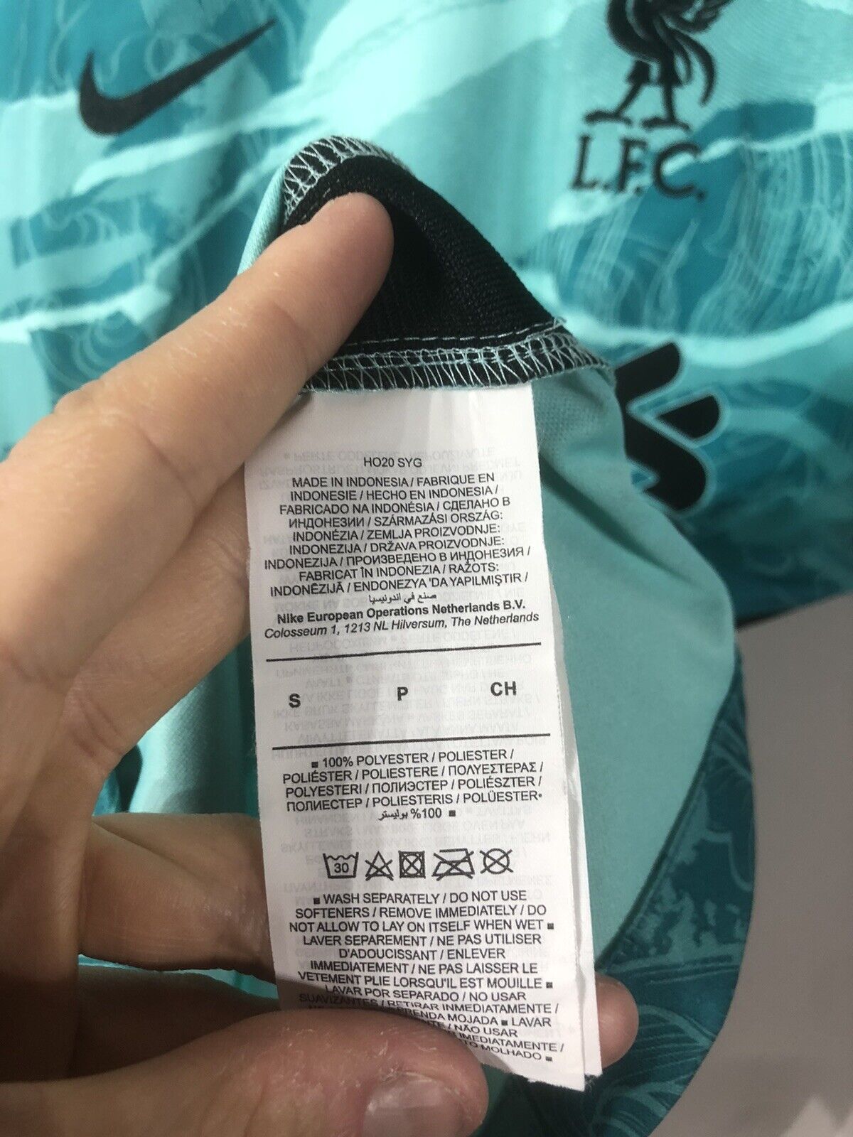 Firmino #9 Liverpool Small 2020/21 Away Nike Excellent Condition CZ2635-354