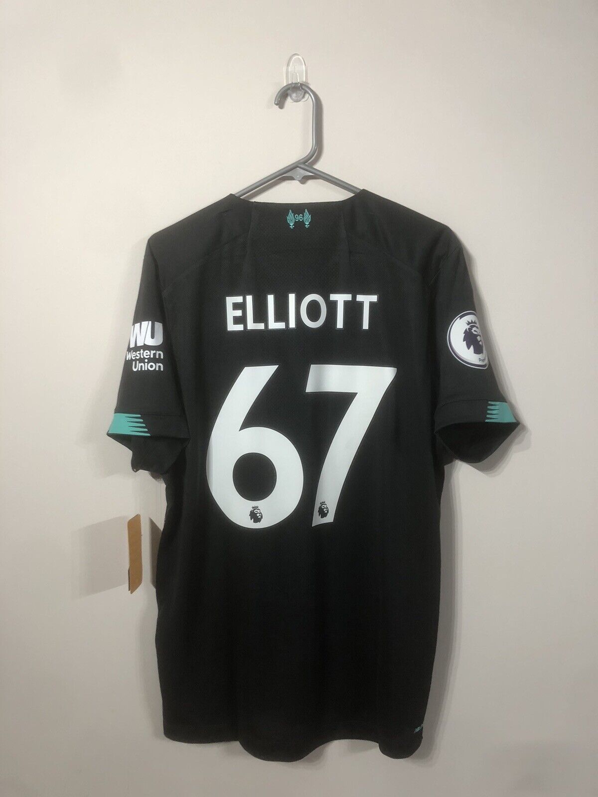 Elliott #67 Liverpool Large 2019/20 3rd Shirt Jersey New Balance BNWT