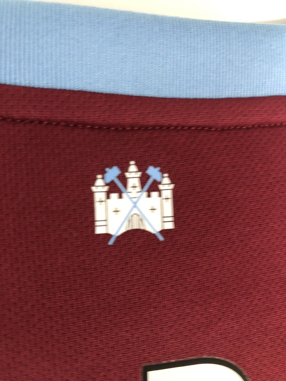 West Ham United Noble #16 2019/20 Medium Home Shirt Umbro Excellent Condition