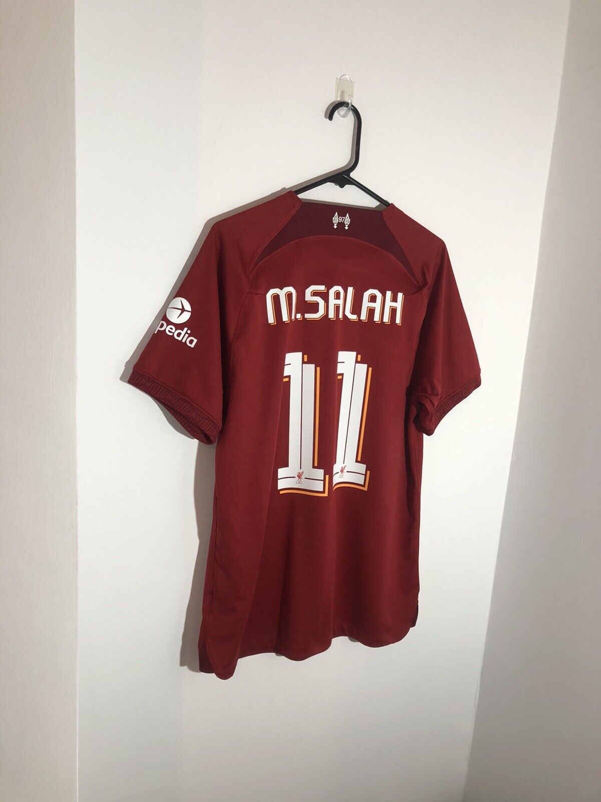 M Salah 11 Liverpool Large 2022 23 Home Nike Excellent Condition Dm1843 609