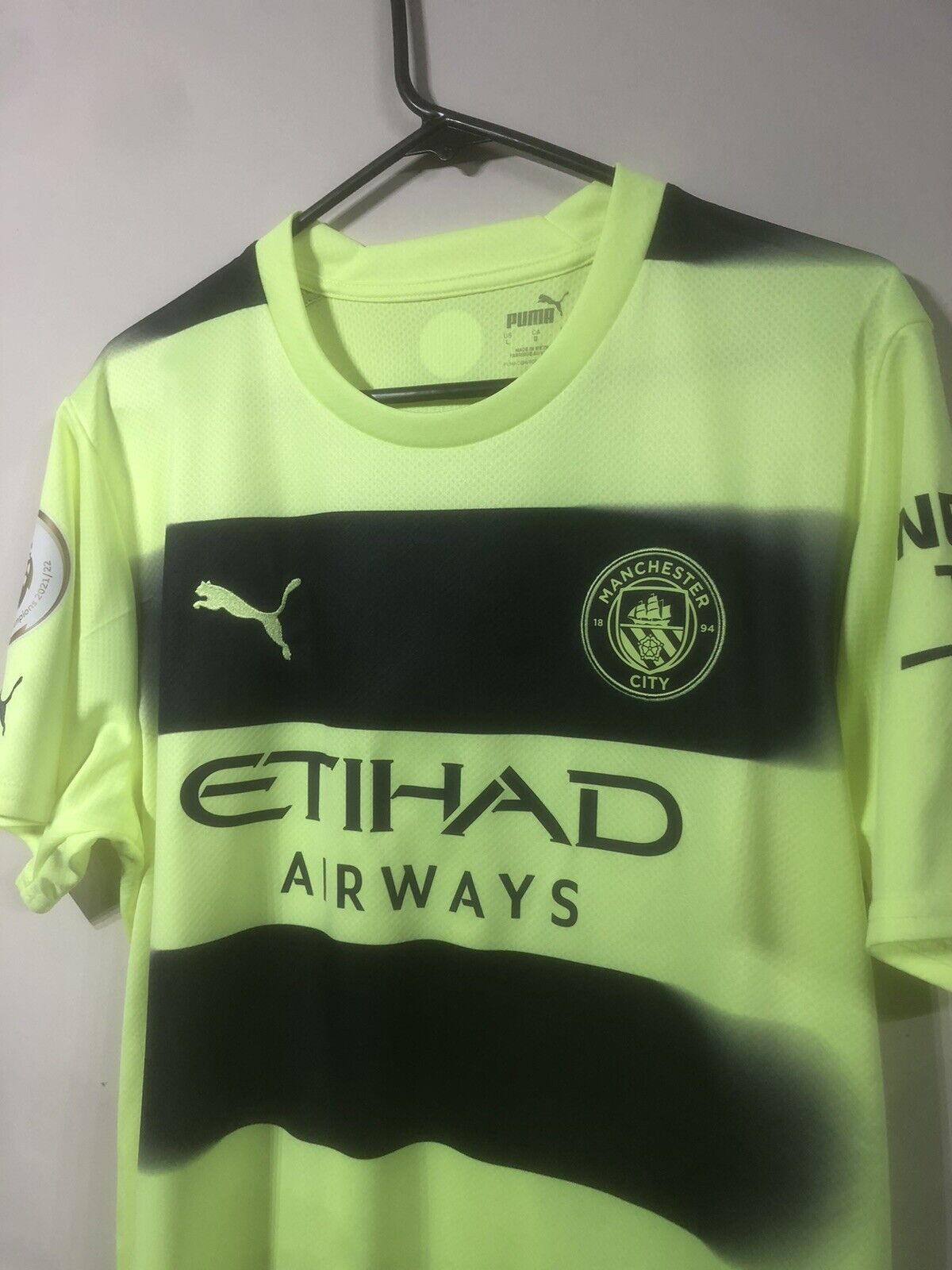 Foden 47 Manchester City 2022 23 Large 3rd Shirt Excellent Condition 765734 03