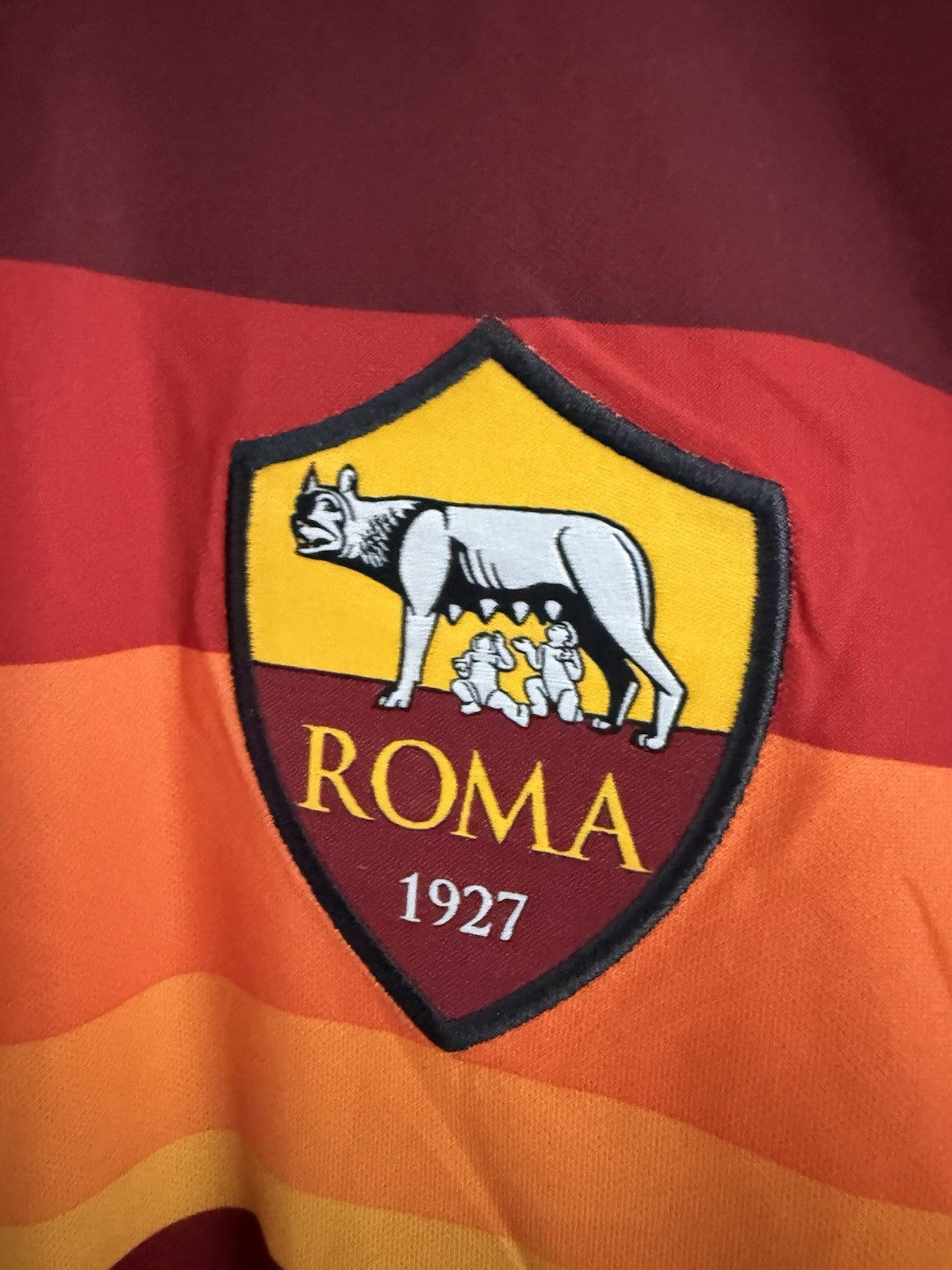 AS Roma Zaniolo #22 2020/21 Home Small Shirt Nike Very Good Condition CD4248-614