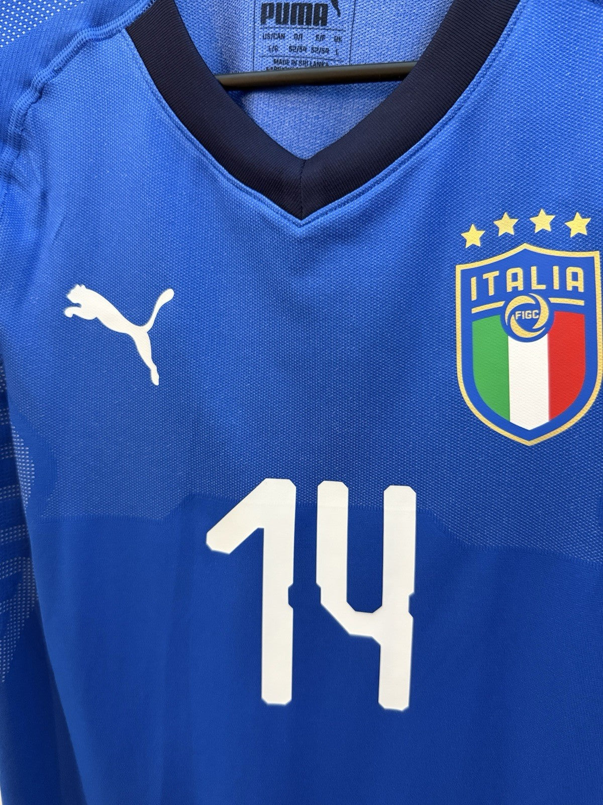 Italy Chiesa #14 2018 Home Large Shirt Puma BNWT 752265-01