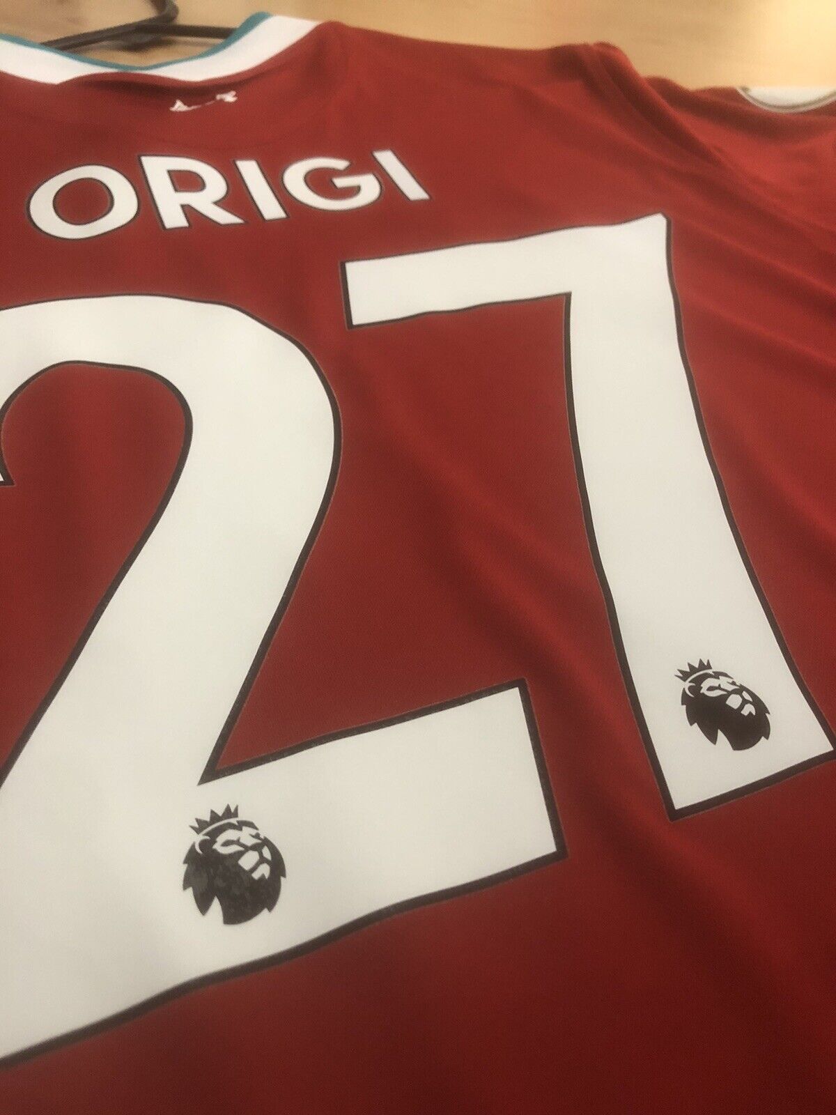 Origi 27 Liverpool Large 2020 21 Home Shirt Nike Excellent Condition CZ2636 687
