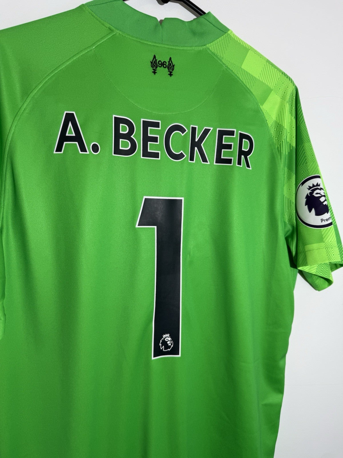 Liverpool A. Becker #1 2021/22 Large Home GK Shirt Nike BNWT DB2559-330