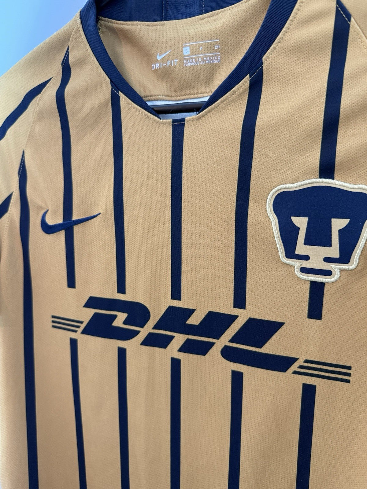 UNAM Pumas 2018/19 Away Small Shirt Nike Excellent Condition 919012-711