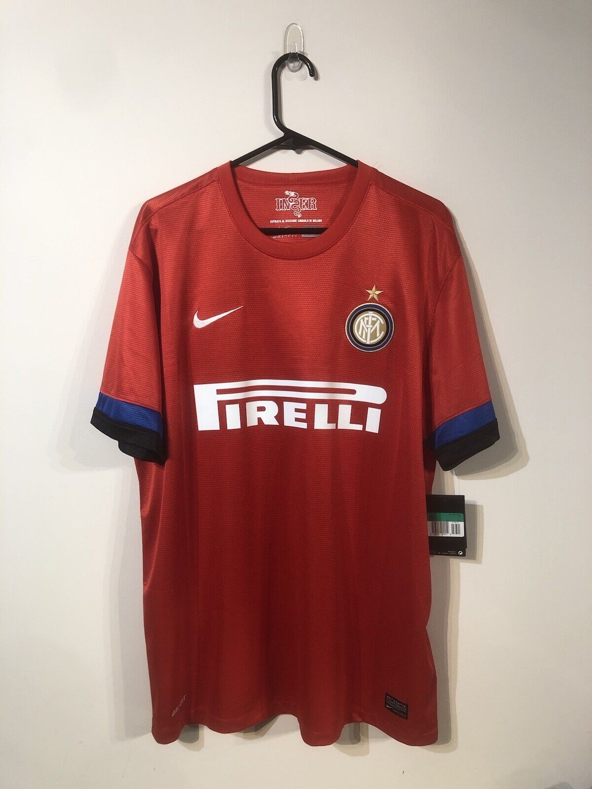 Milito #22 Inter Milan 2012/13 X-Large Away Football Shirt Nike BNWT