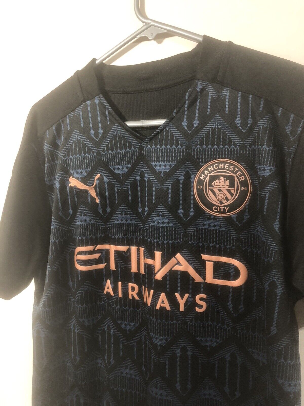 Laporte 14 Manchester City 2020 21 Medium Away Excellent Condition 757065 02
