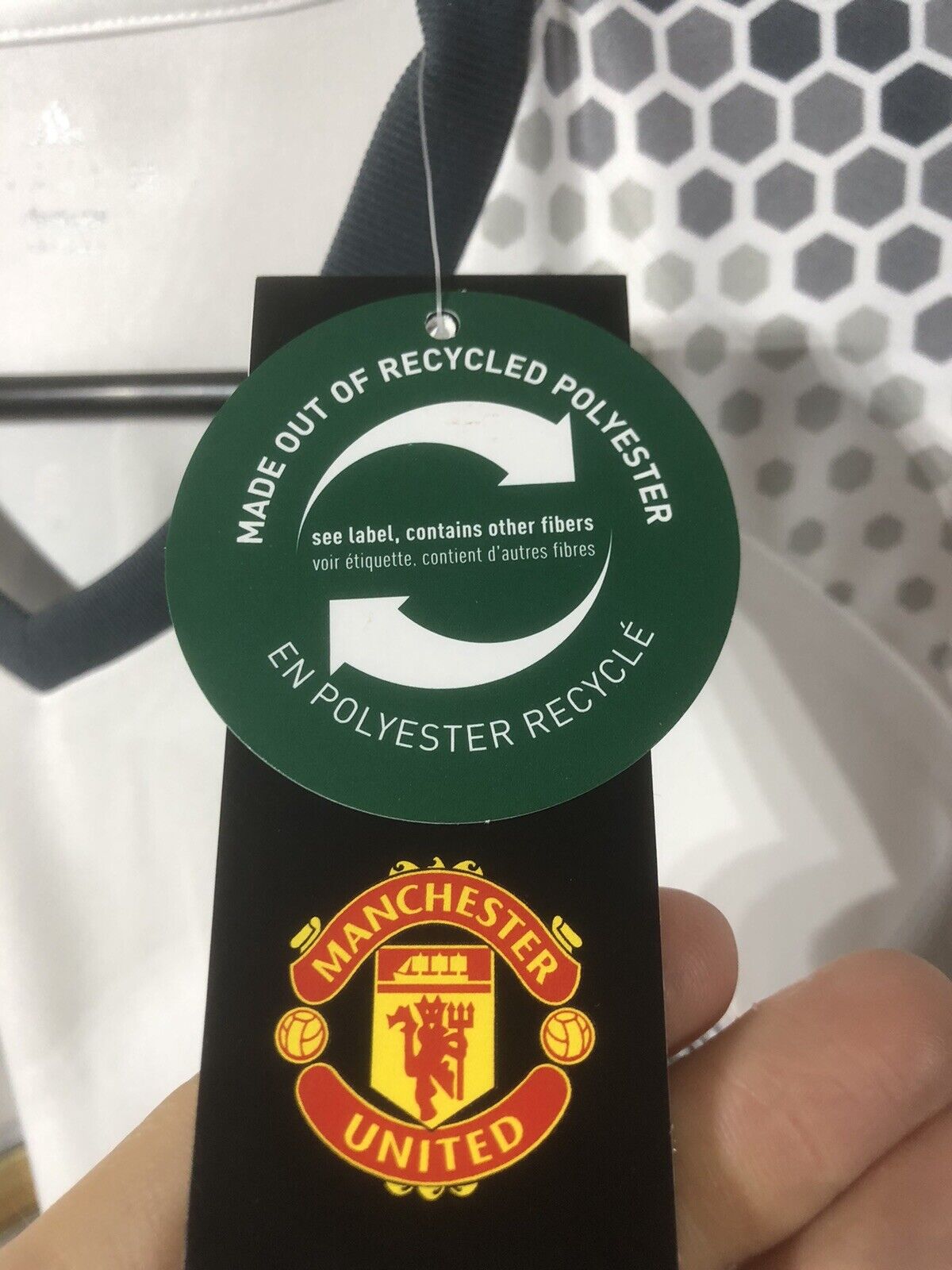 Carrick #16 Manchester United 2016/17 Medium 3rd Football Shirt BNWT AI6690