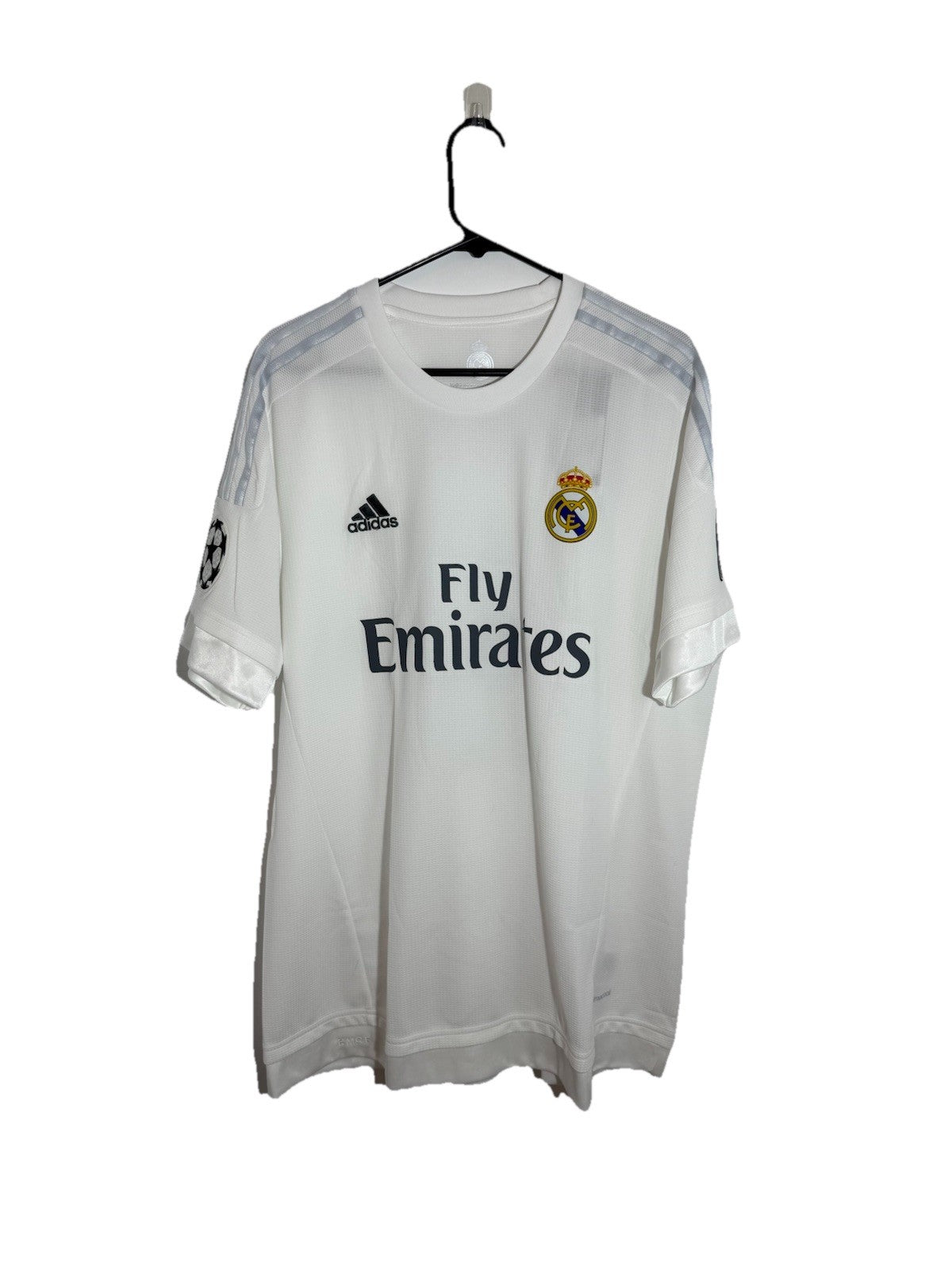 Real Madrid James #10 2015/16 XL Champions League Home Shirt BNWT S12614