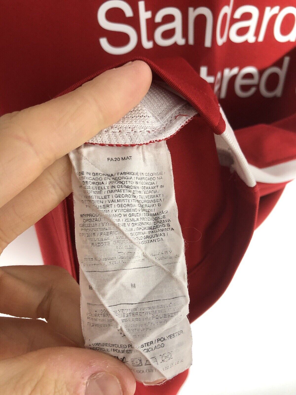 M Salah 11 Liverpool Medium 2020 21 Home Shirt Excellent Condition Cz2636 687