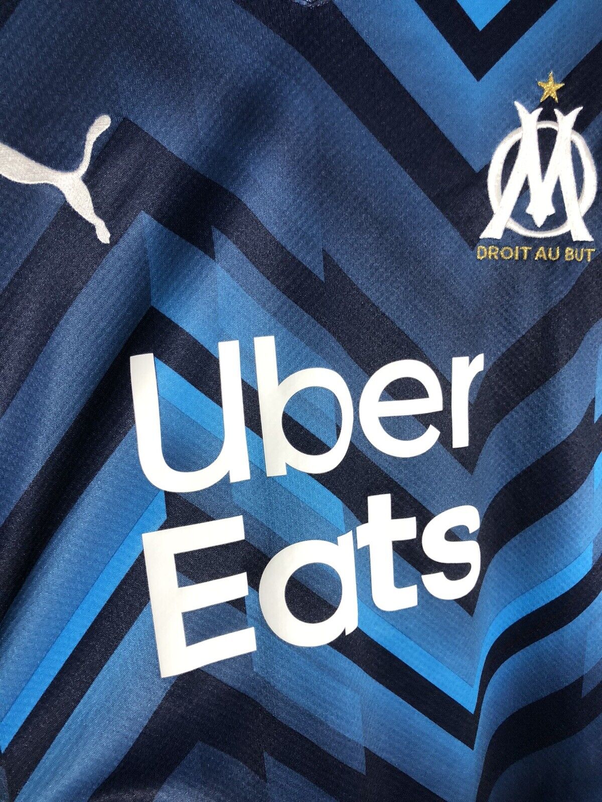 Milik 9 Olympique Marseille 2021 22 Xl Away Puma Excellent Condition 759286 02