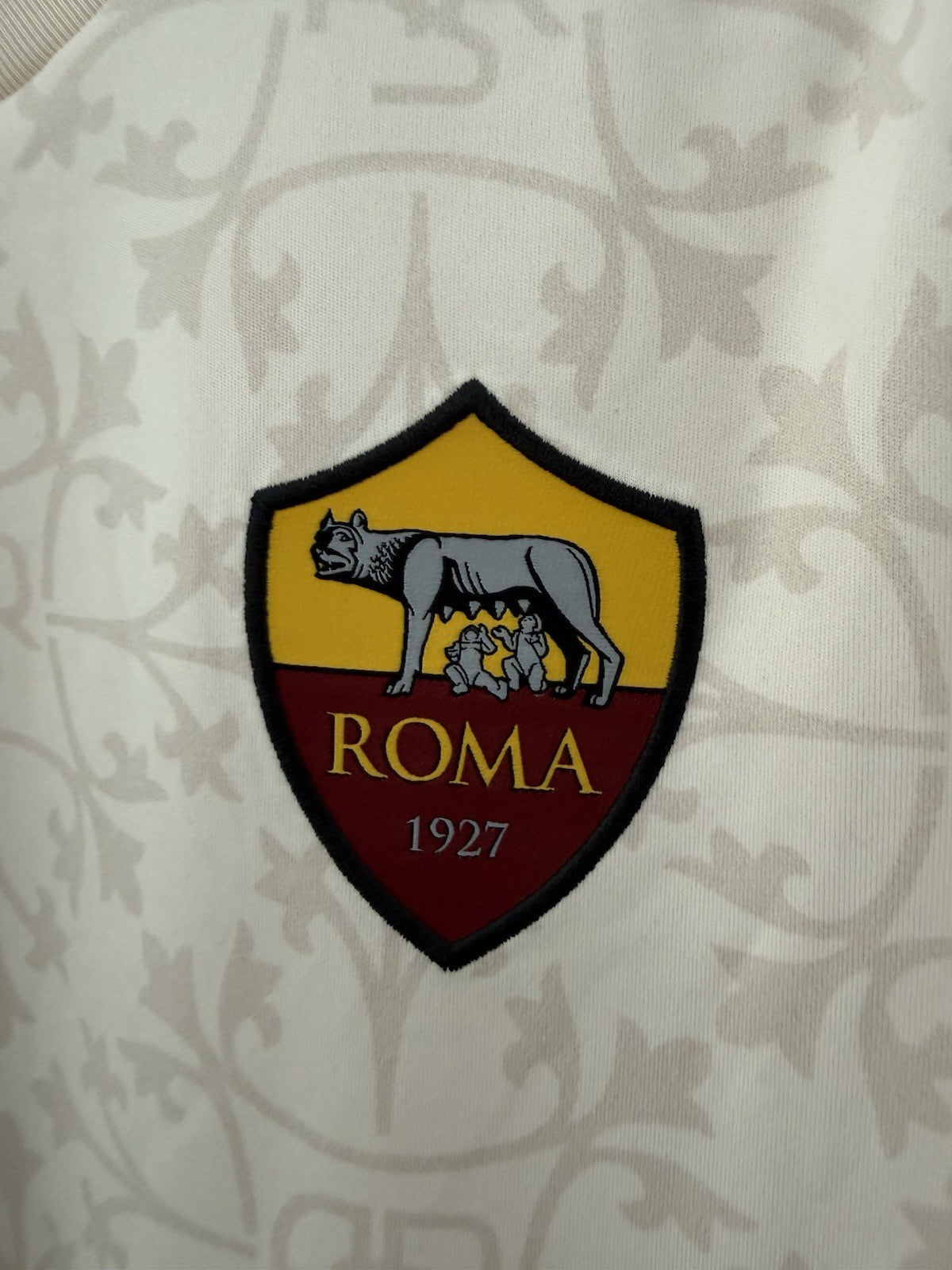 AS Roma Aouar #22 2023/24 Away Medium Shirt Adidas Excellent Condition
