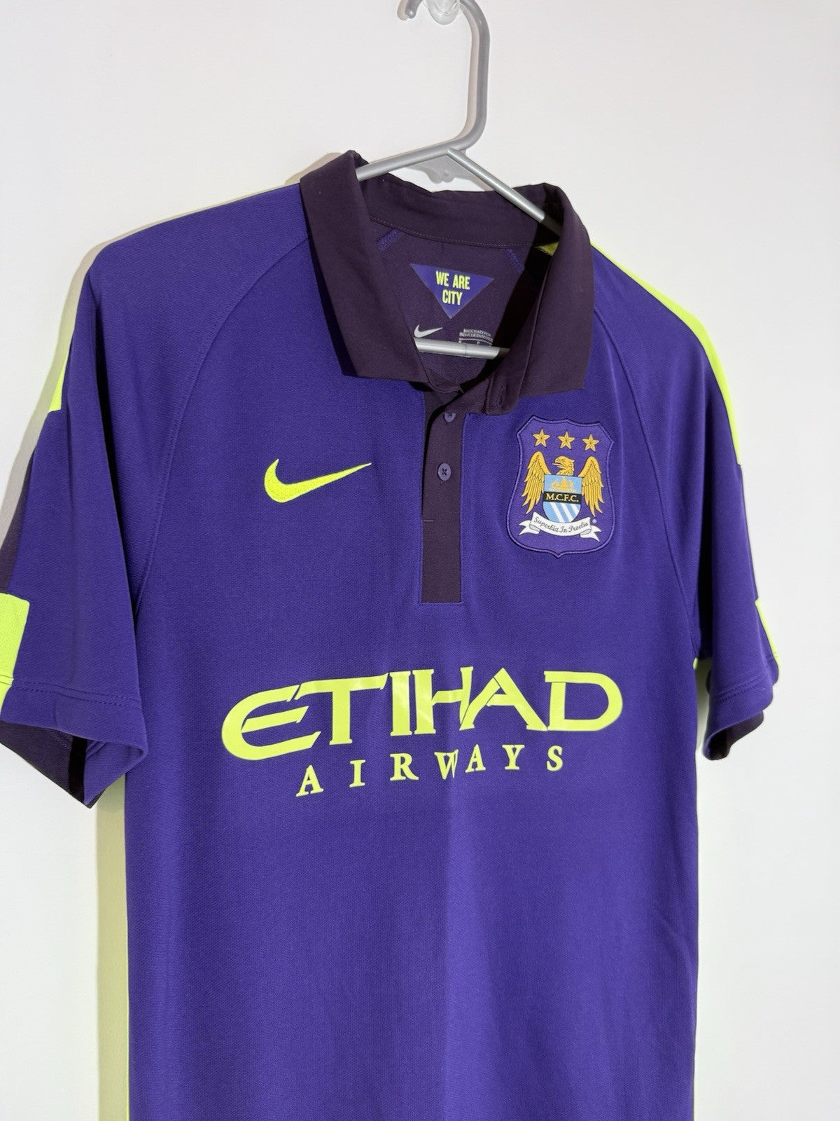 Manchester City 2014/15 Small 3rd Shirt Excellent Condition 631208-547