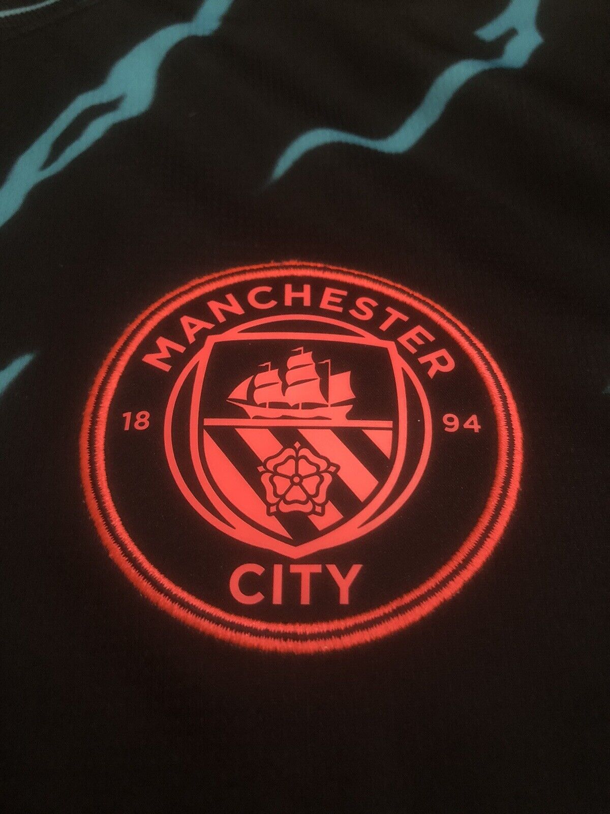 Haaland 9 Manchester City 2023 24 Large 3rd Shirt Excellent Condition 770460 03