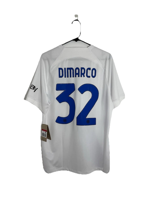 Inter Milan Dimarco #32 2023/24 Large Away Shirt BNWT DX2688-101