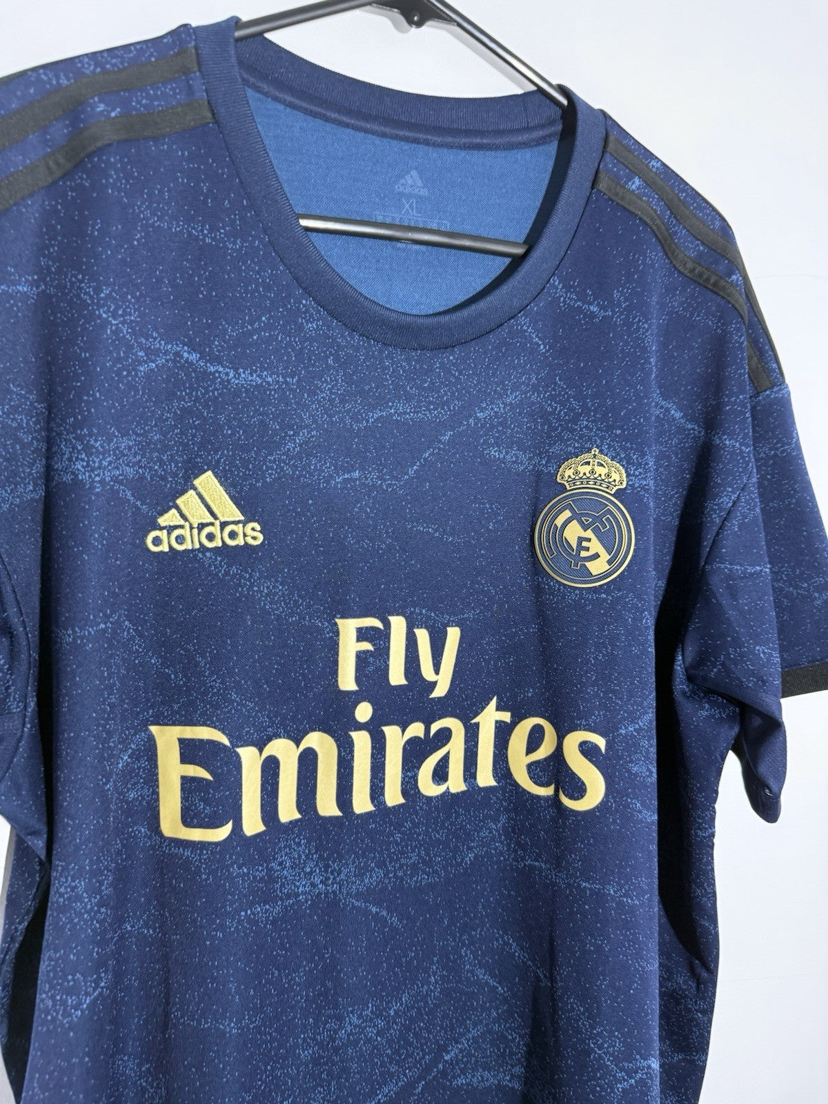 Real Madrid Benzema #9 2019/20 XL Away Shirt Excellent Condition FJ3151