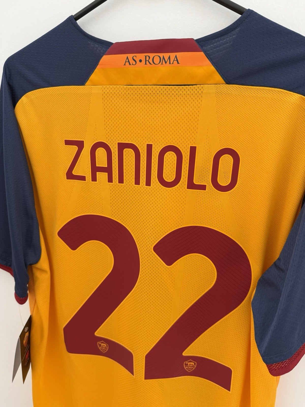 AS Roma Zaniolo #22 2021/22 XL 3rd Shirt New Balance BNWT MT130222