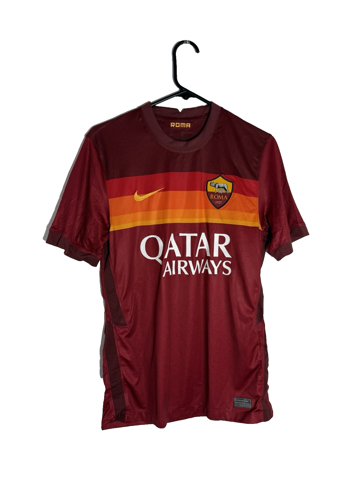 AS Roma Zaniolo #22 2020/21 Home Small Shirt Nike Very Good Condition CD4248-614