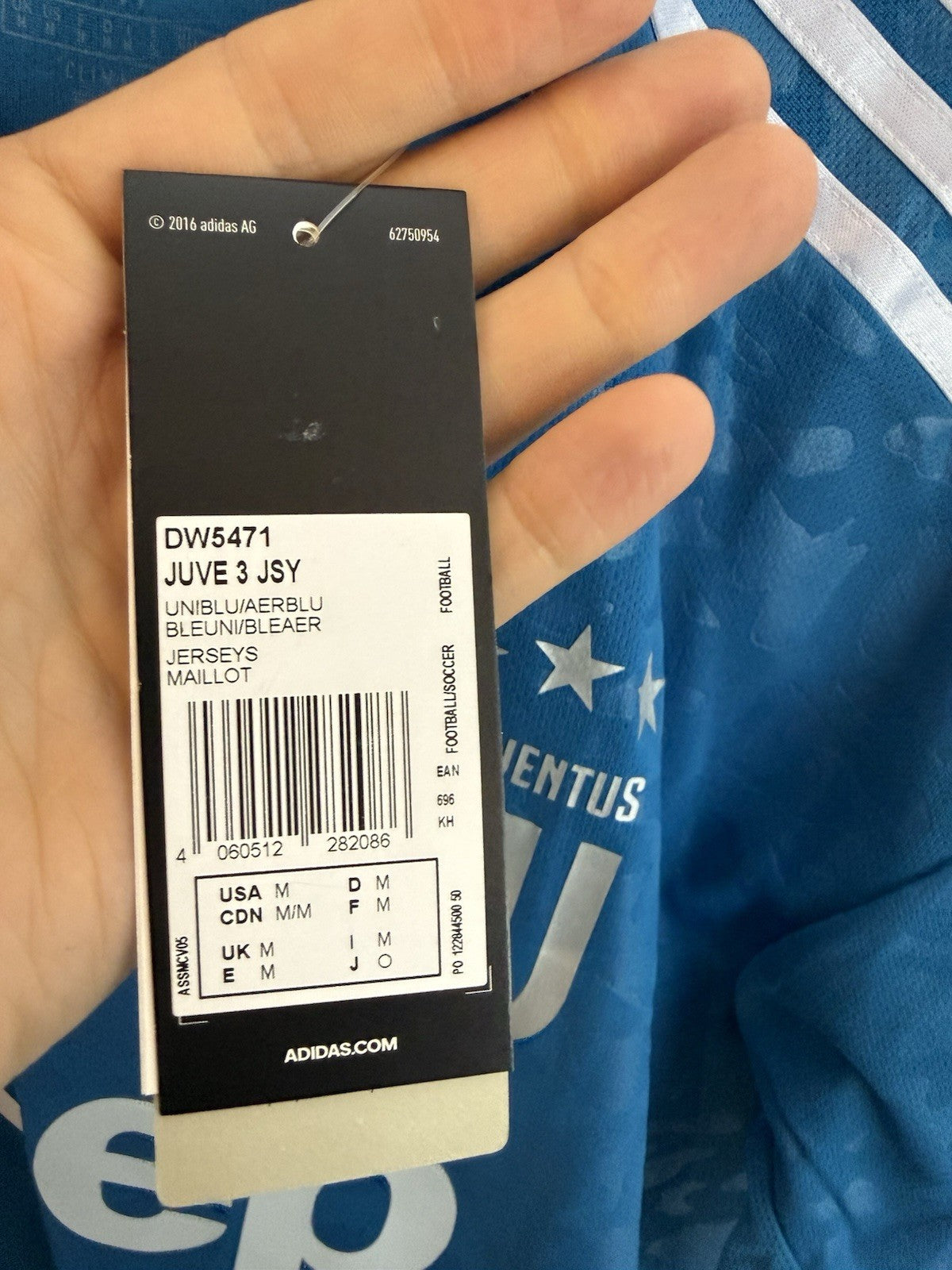 Juventus Ramsey #8 2019/20 Medium 3rd Shirt Adidas BNWT DW5471