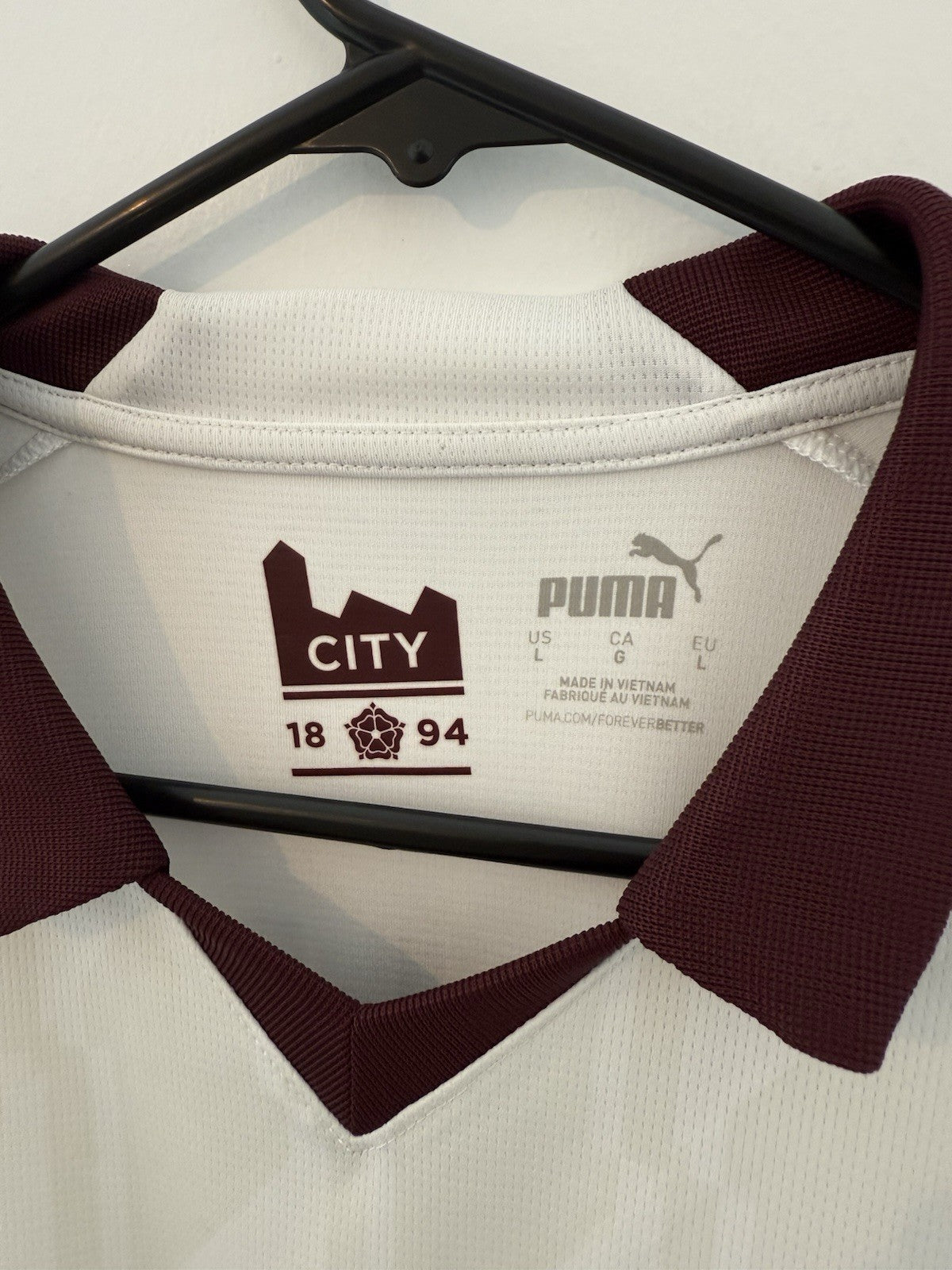 Manchester City Haaland #9 2023/24 Large Away Excellent Condition 770449-02