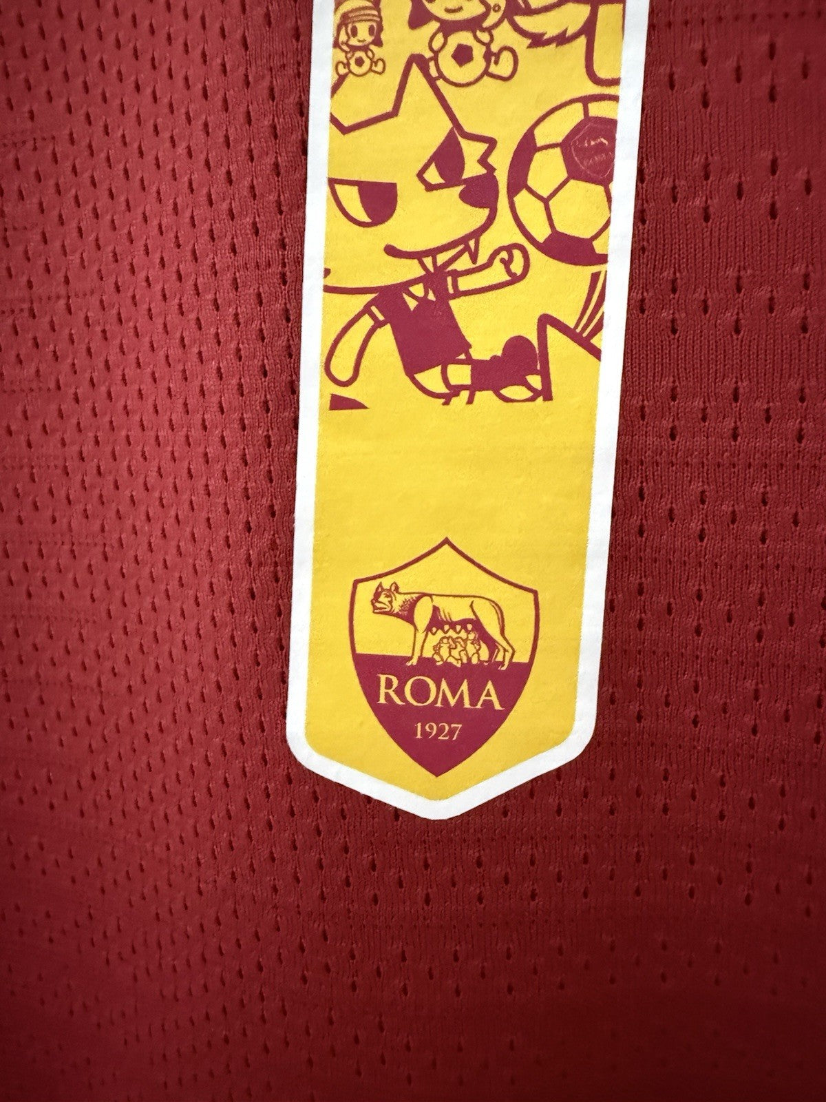 AS Roma Pellegrini #7  2019/20 Small Vapor Home Excellent Condition AJ5266-613