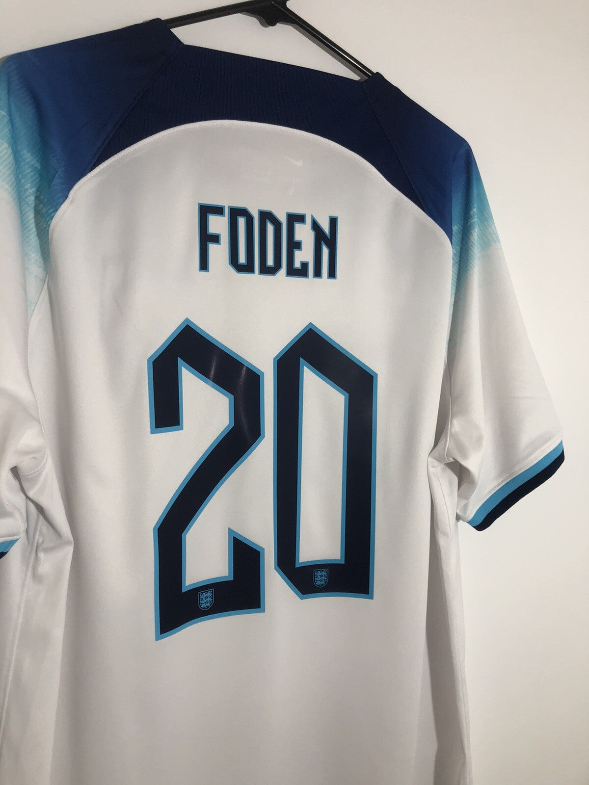 England Foden #20 2022 XL Home Shirt Excellent Condition DN0687-100