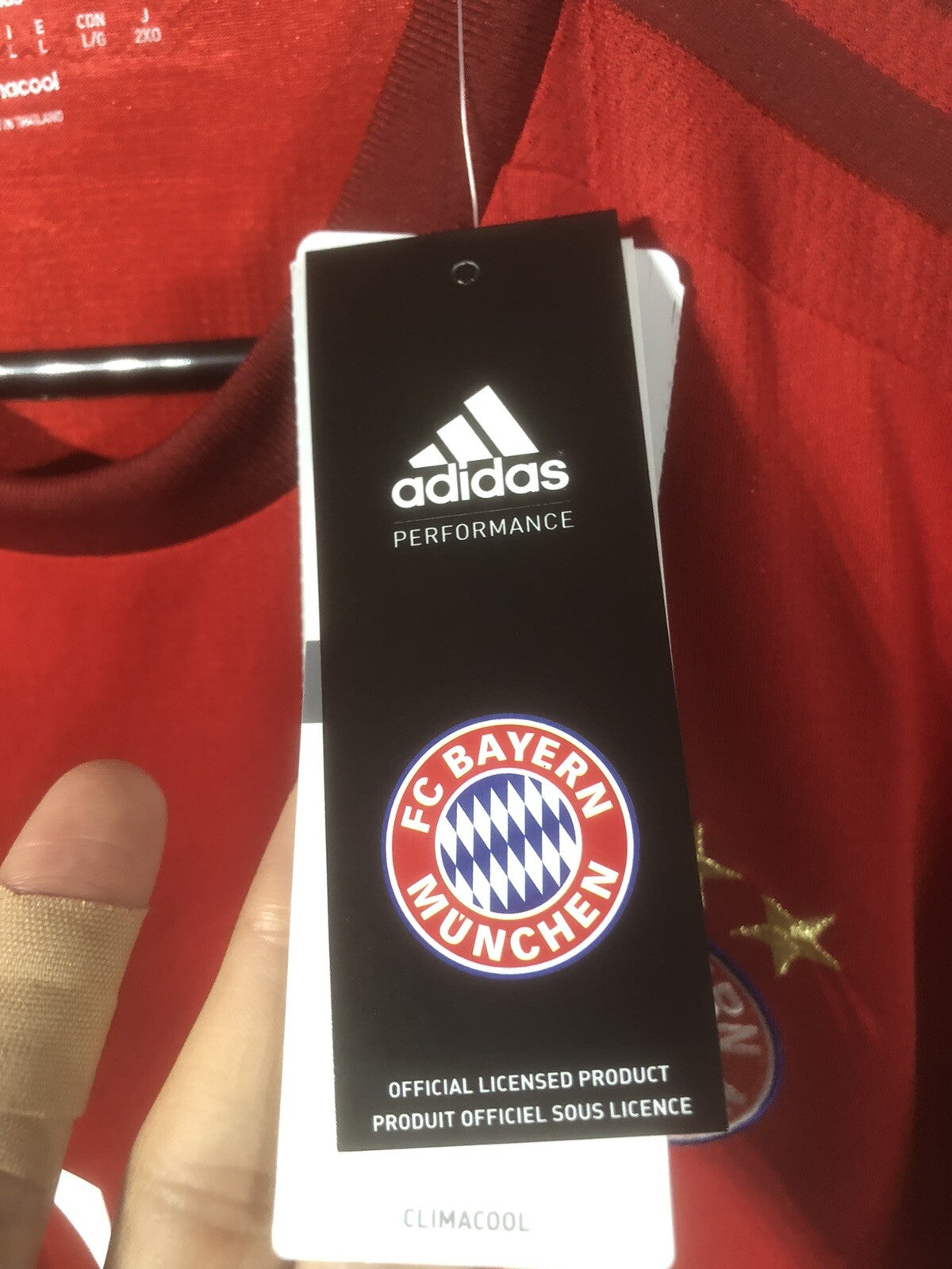 Bayern Munich Gotze #19 2015/16 Large Home Shirt BNWT S08806