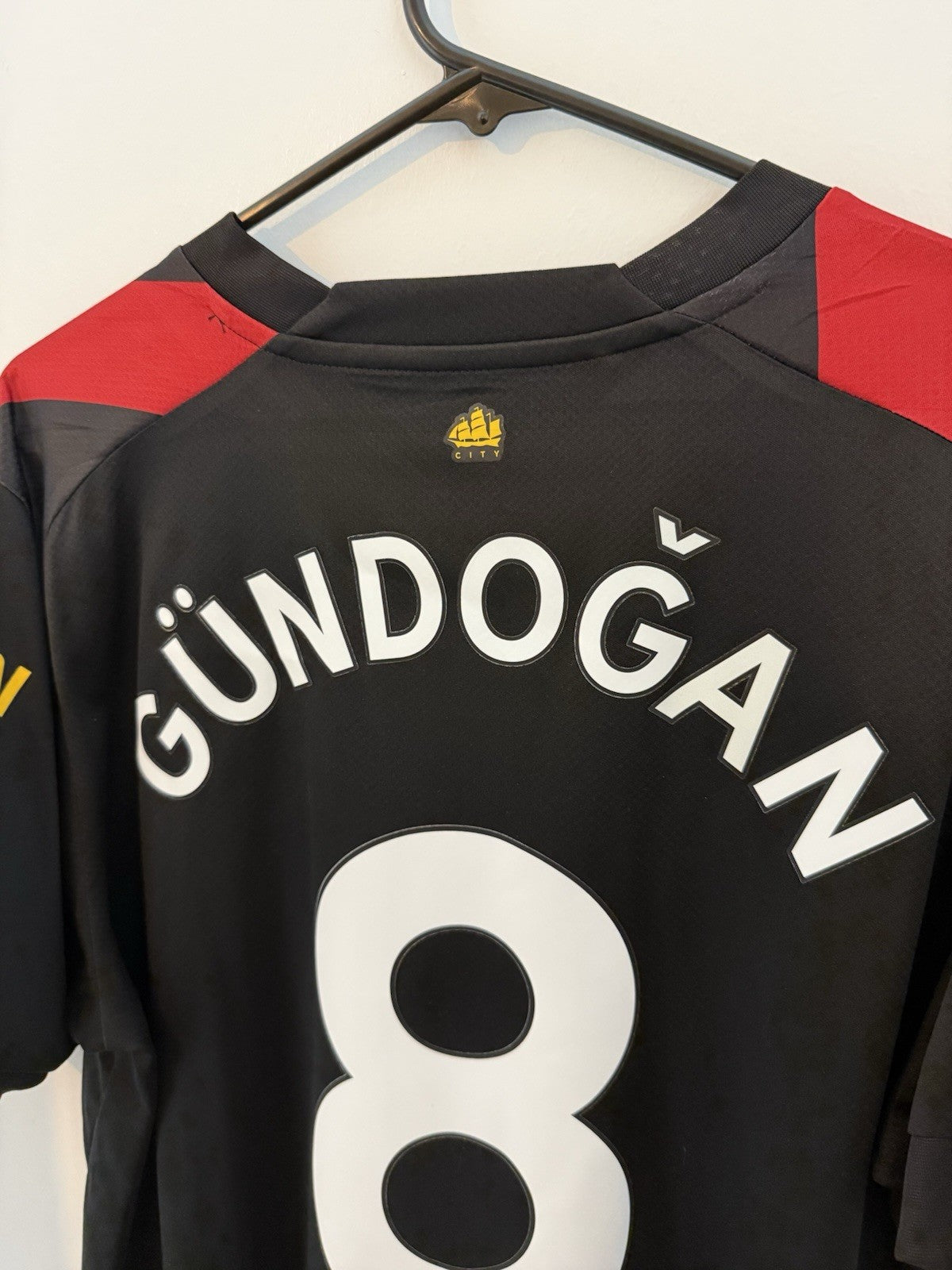 Manchester City Gundogan #8 2022/23 Large Away Excellent Condition 765722-02