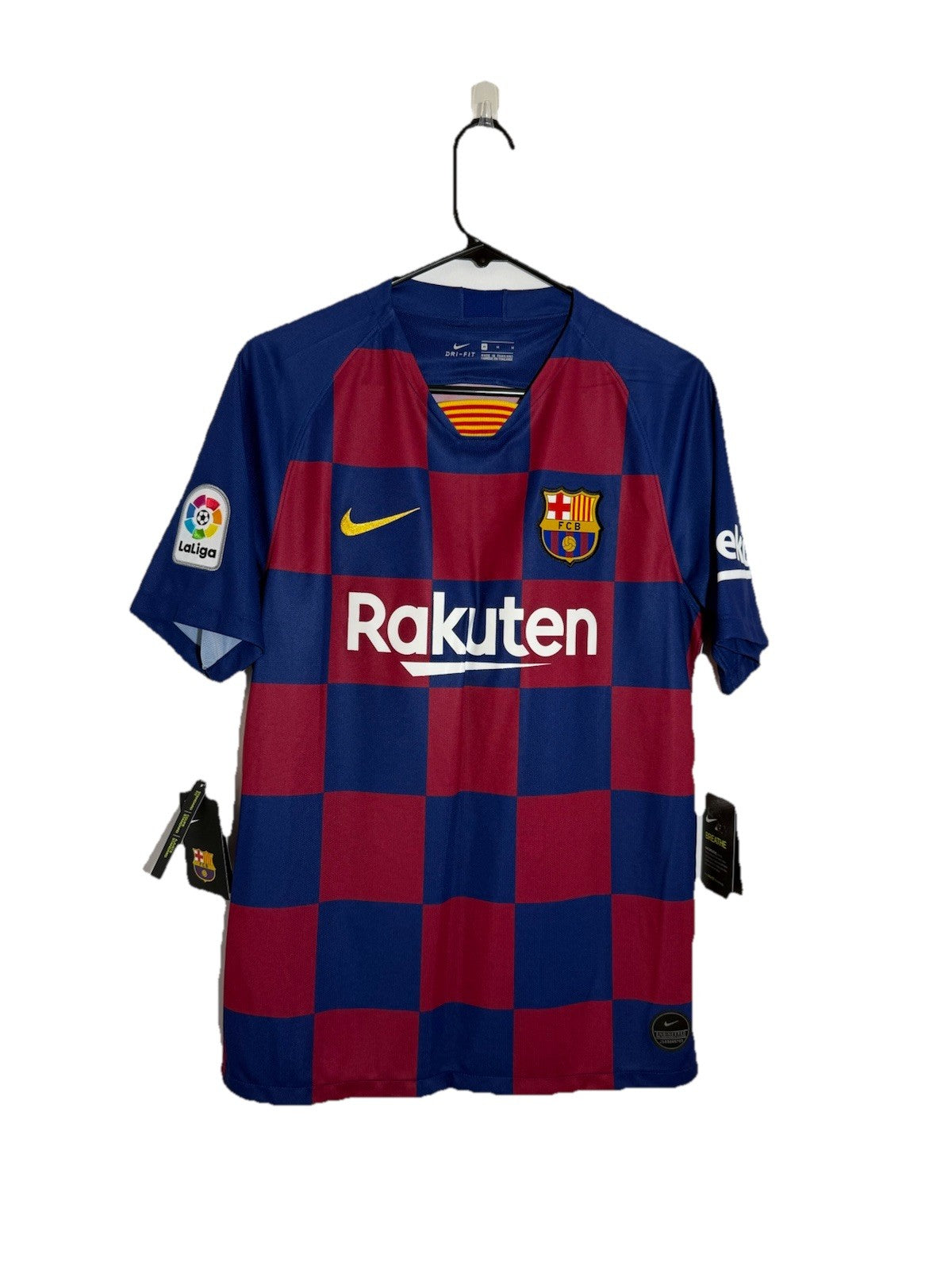 Barcelona Suarez #9 2019/20 Medium Home Shirt Nike BNWT AJ5532-456