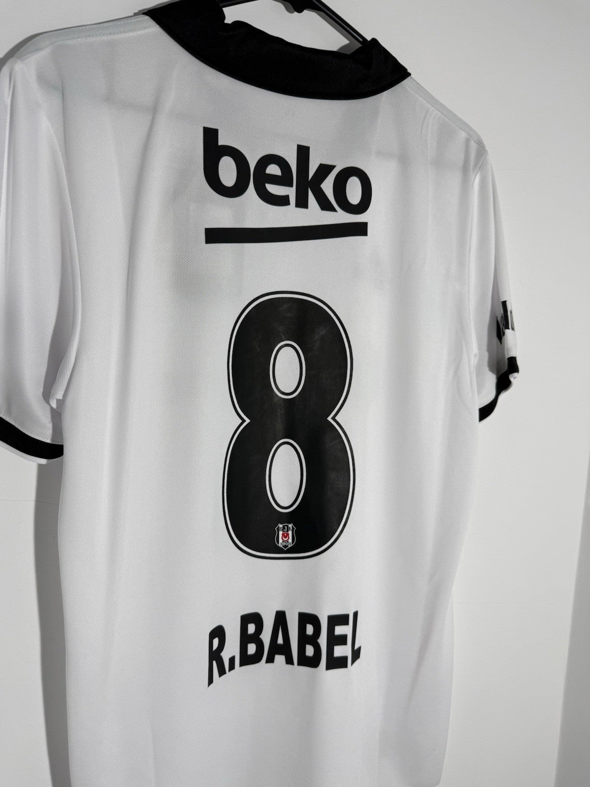 Besiktas R. Babel #8 2018/19 Medium Home Shirt Adidas BNWT CG0691
