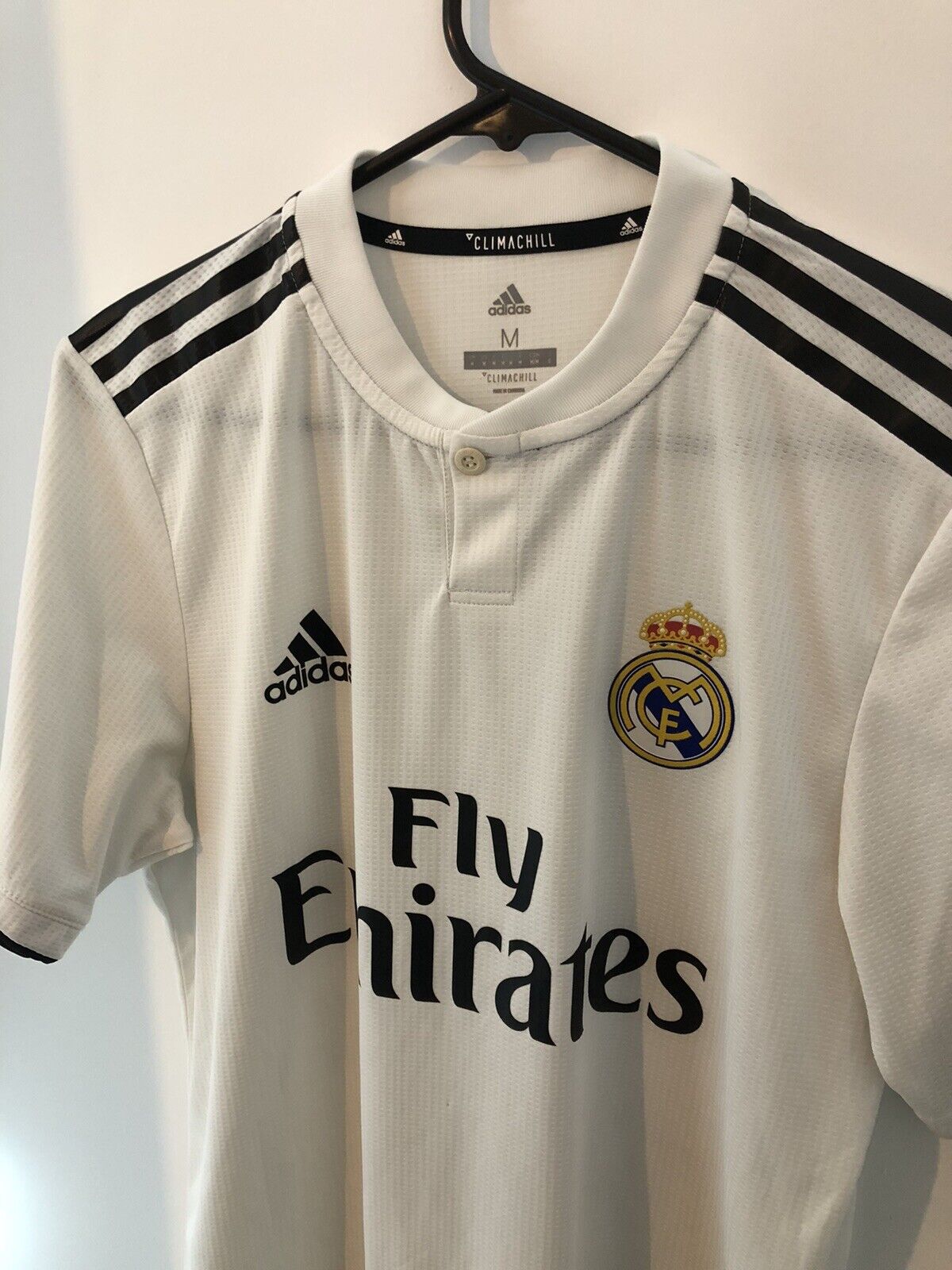 Isco #22 Real Madrid 2018/19 Home Authentic Medium Excellent Condition CG0561