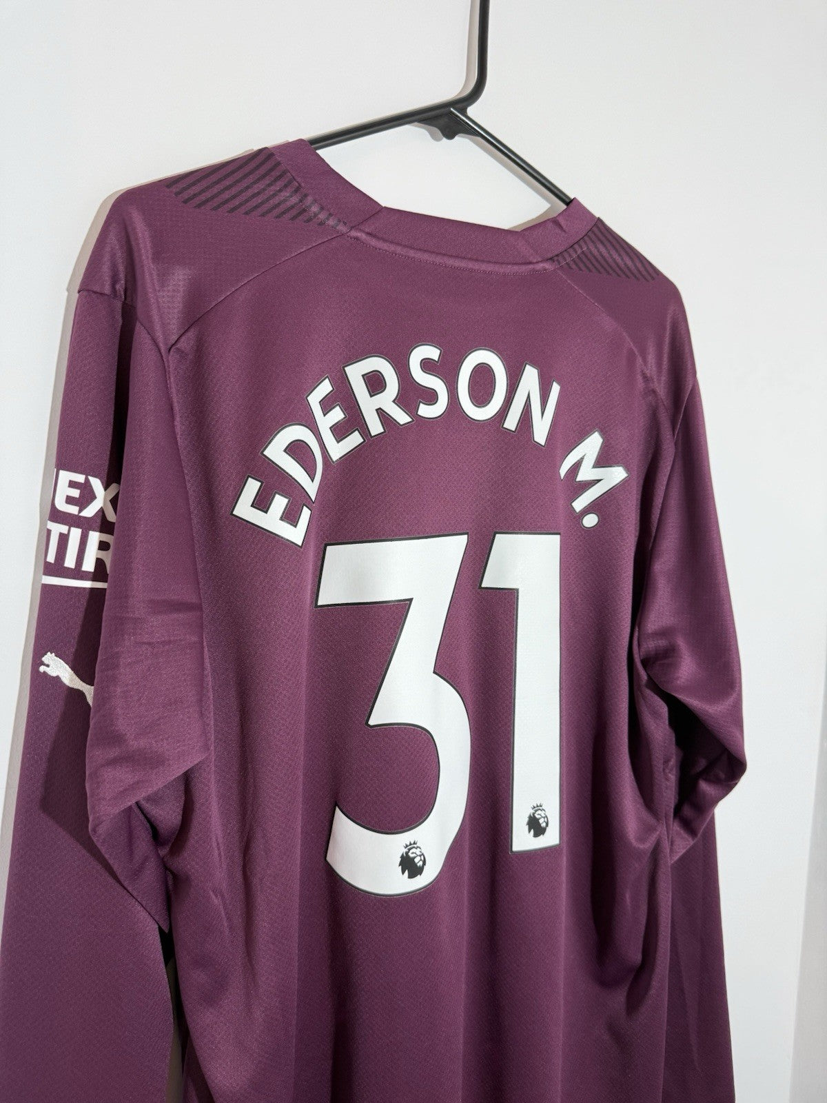 Manchester City Ederson M. #31 2022/23 XL Home Goalkeeper Shirt 765746-97