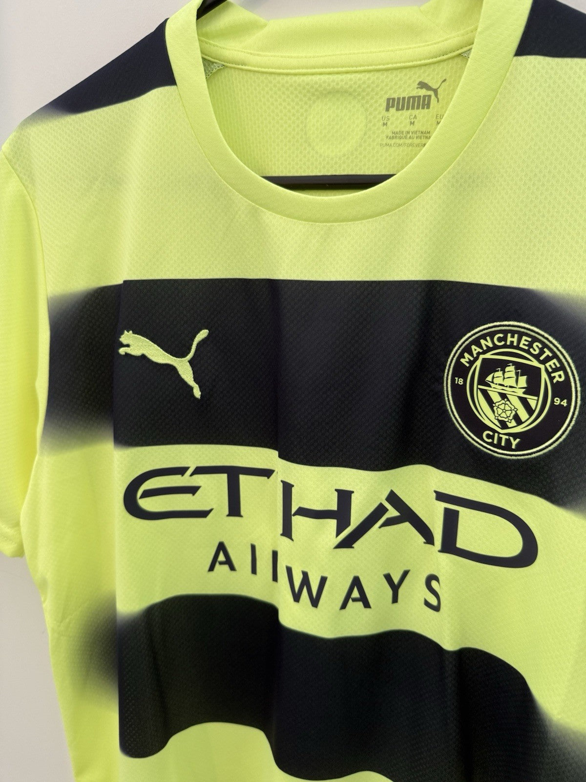Manchester City Foden #47 2022/23 Treble Medium 3rd Shirt BNWT 765734-03