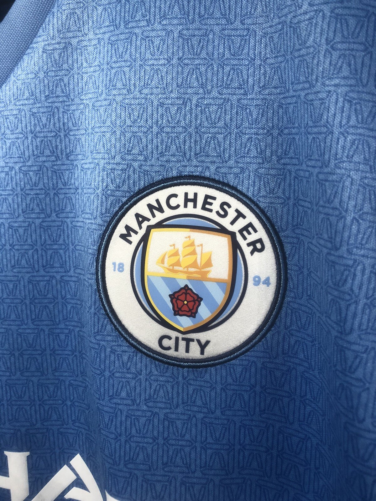 Manchester City Walker #2 2021/22 Large Home Shirt Excellent Condition 759202-01