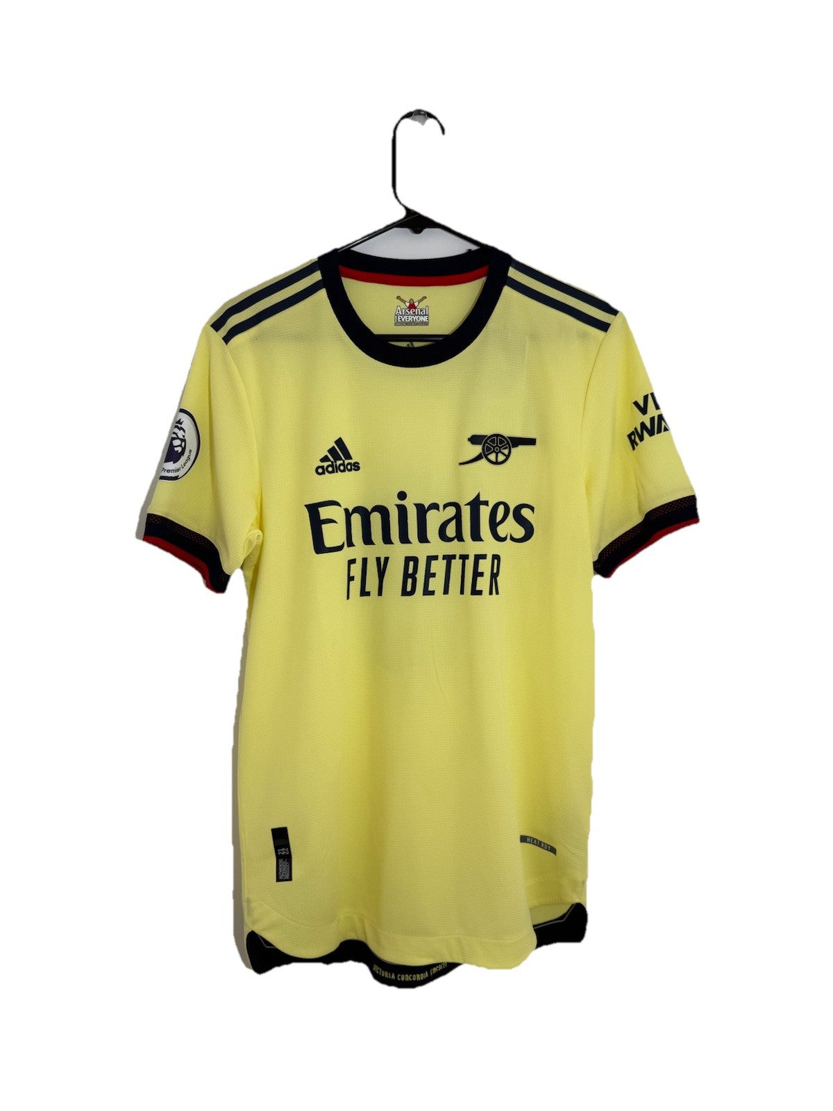 Arsenal Odegaard #8 2021/22 Small Authentic Away Shirt Adidas BNWT GM0219