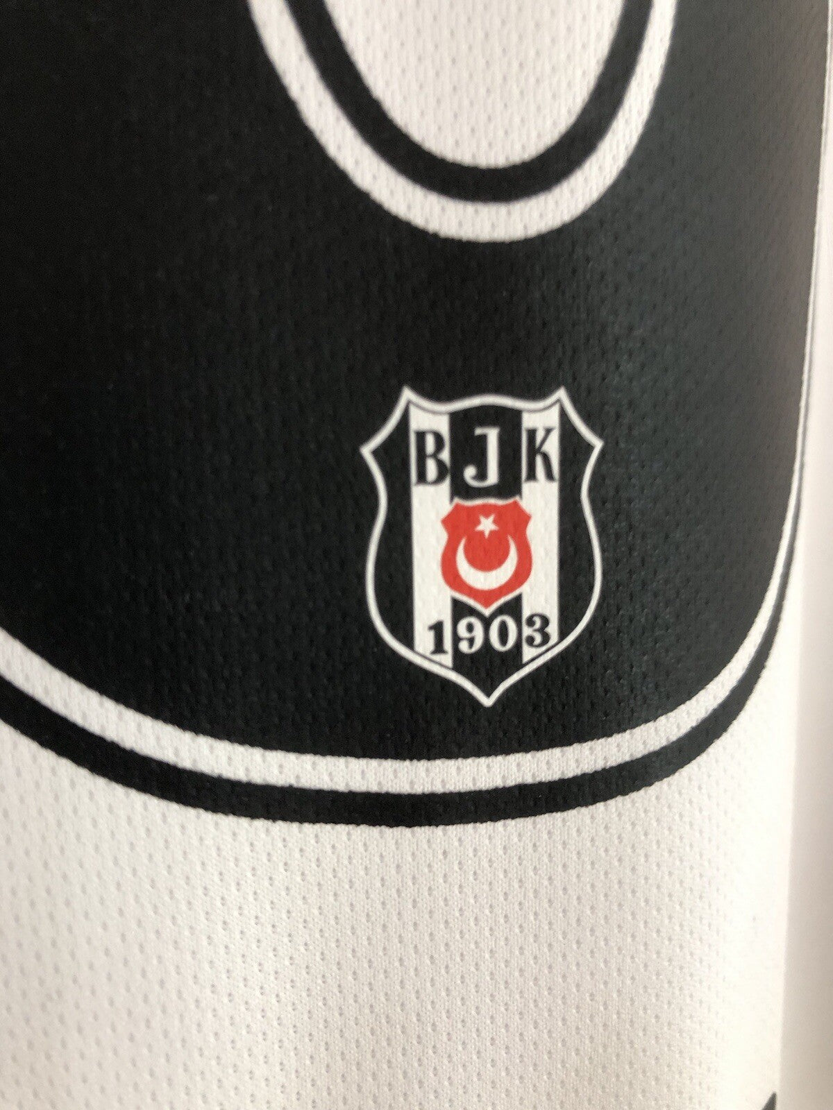 Besiktas Medel #6 2018/19 Medium Home Shirt Adidas Excellent Condition CG0691
