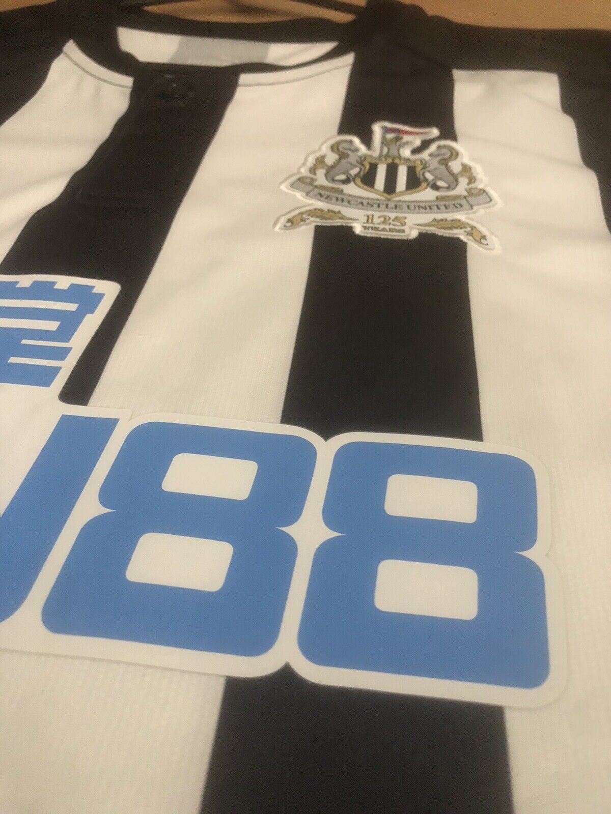 Gayle 9 Newcastle United Home Large 2017 18 Shirt Excellent Condition 751271