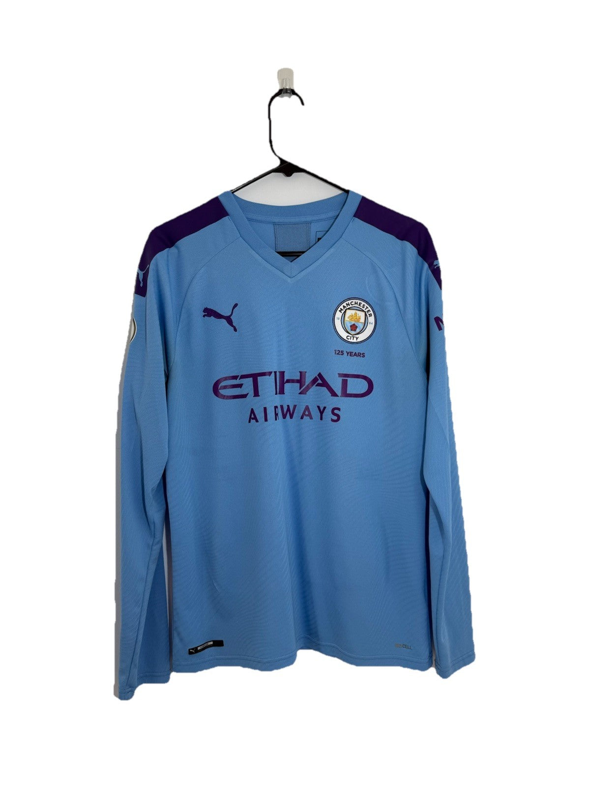 Manchester City Silva #21 2019/20 Medium Home Excellent Condition 755587-01