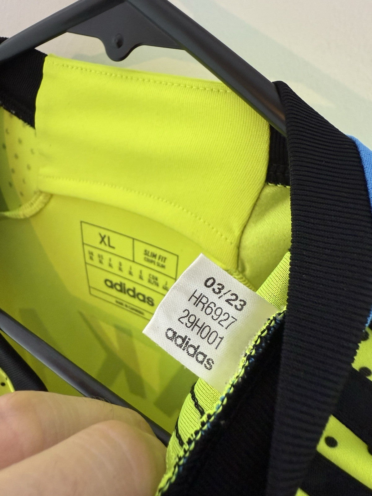 Arsenal Saka #7 2023/24 XL Away Shirt Adidas Excellent Condition HR6927