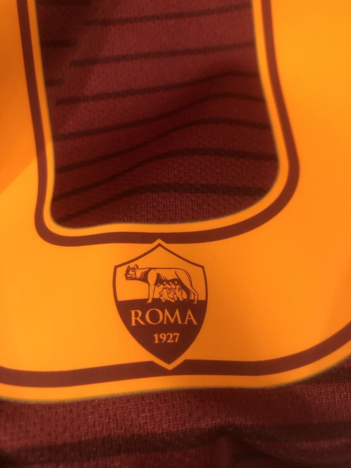 Perotti #8 AS Roma 2016/17 Small Home Football Shirt Nike Very Good Condition