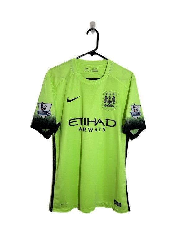 Man City De Bruyne #17 2015/16 Medium 3rd Shirt Excellent Condition 658882-368