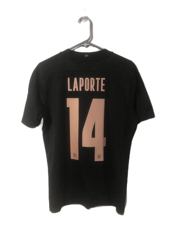 Laporte 14 Manchester City 2020 21 Medium Away Excellent Condition 757065 02