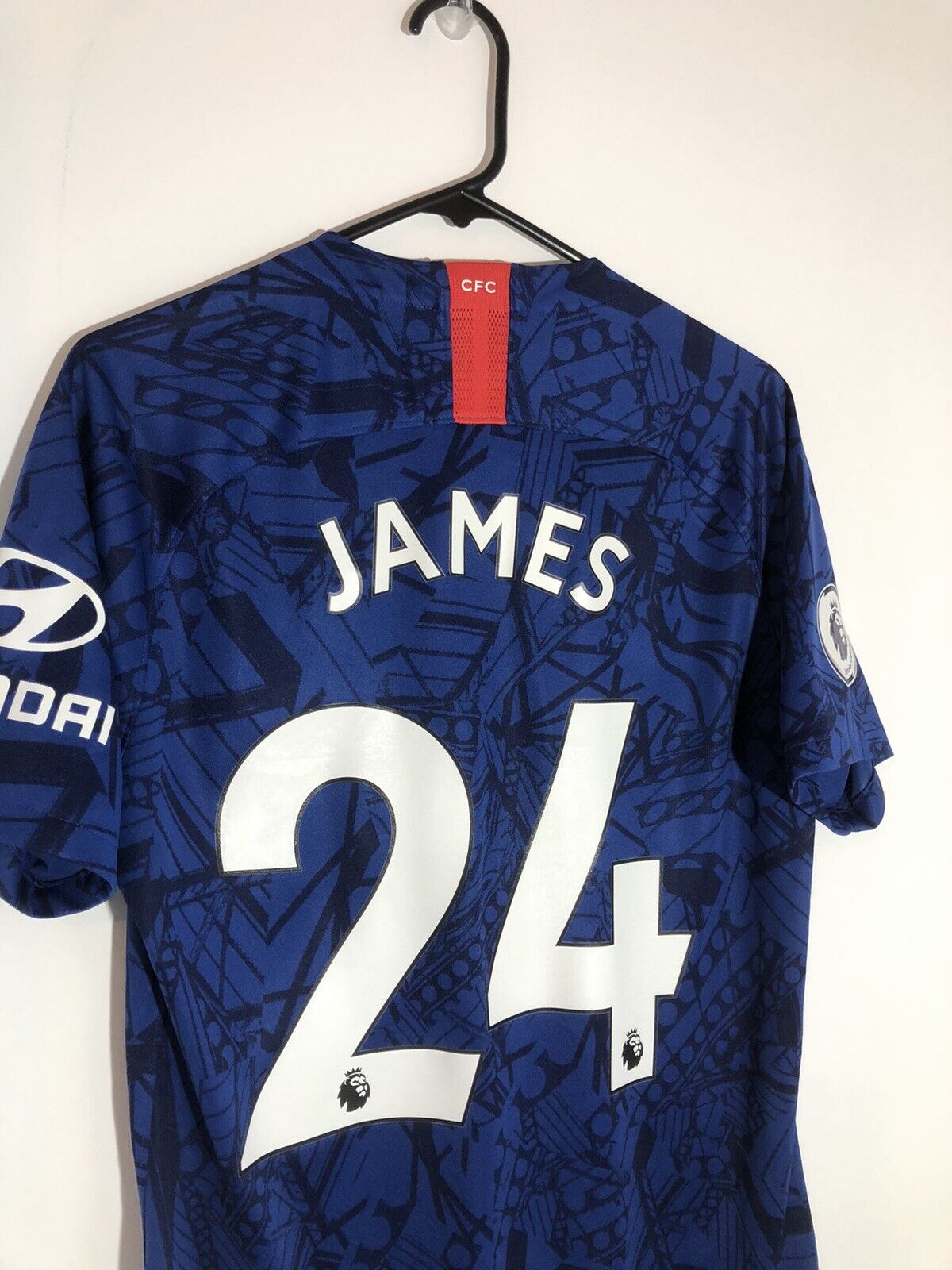 James 24 Chelsea Medium 2019 20 Home Shirt Excellent Condition AJ5529 495