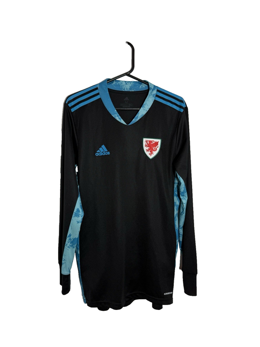 Wales 2020 Medium Away Goalkeeper Shirt Adidas Excellent Condition FI4193