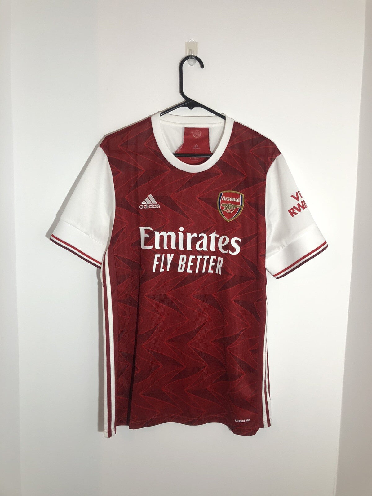Arsenal Lacazette #9 2020/21 Large Home Shirt BNWT EH5817
