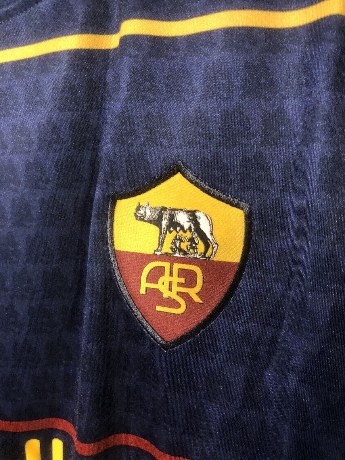 Abraham #9 AS Roma 4th 2021/22 X-Large Football Shirt New Balance BNWT