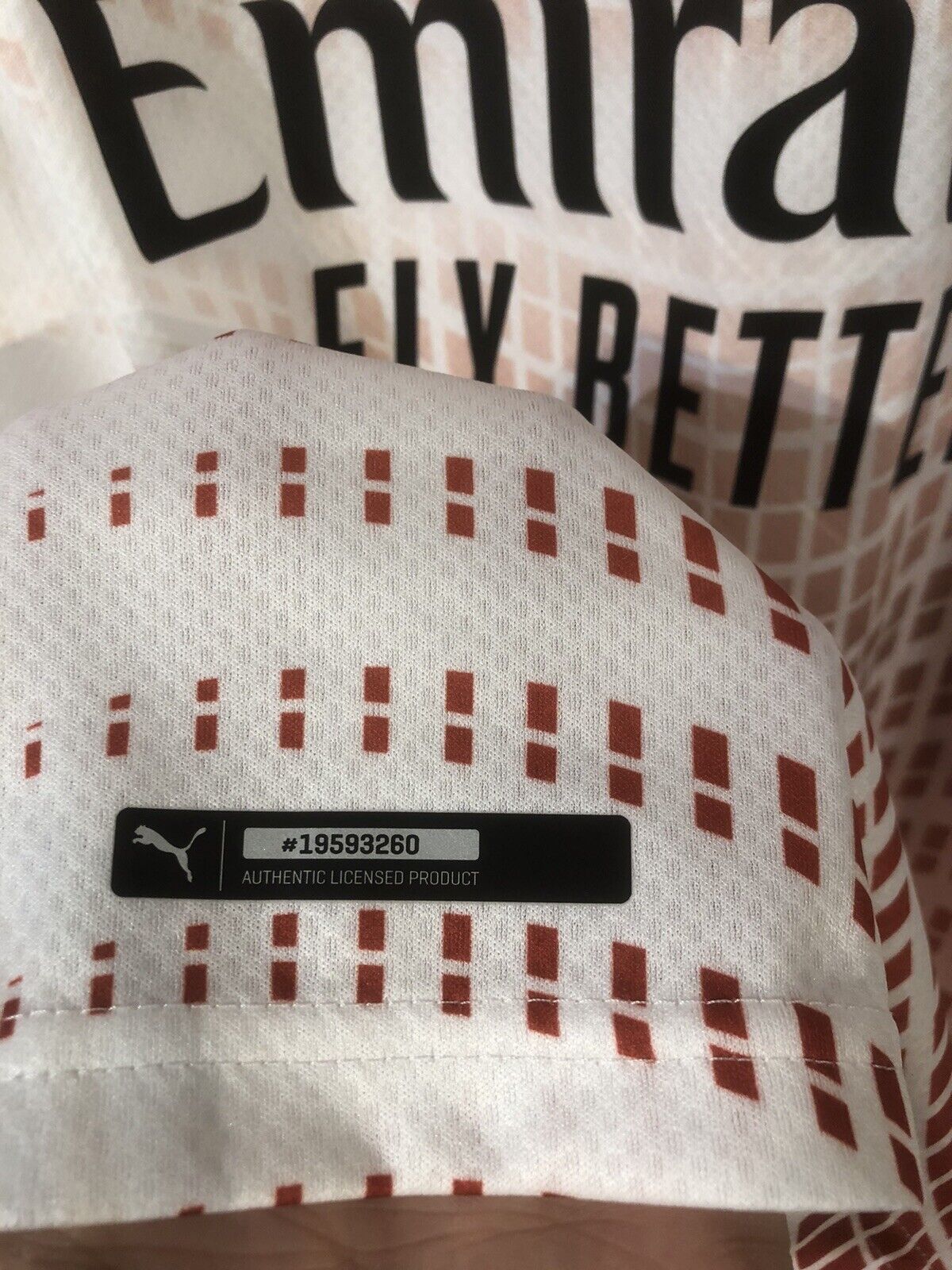 R. Leao #17 AC Milan Medium 2020/21 Away Football Shirt Puma BNWT