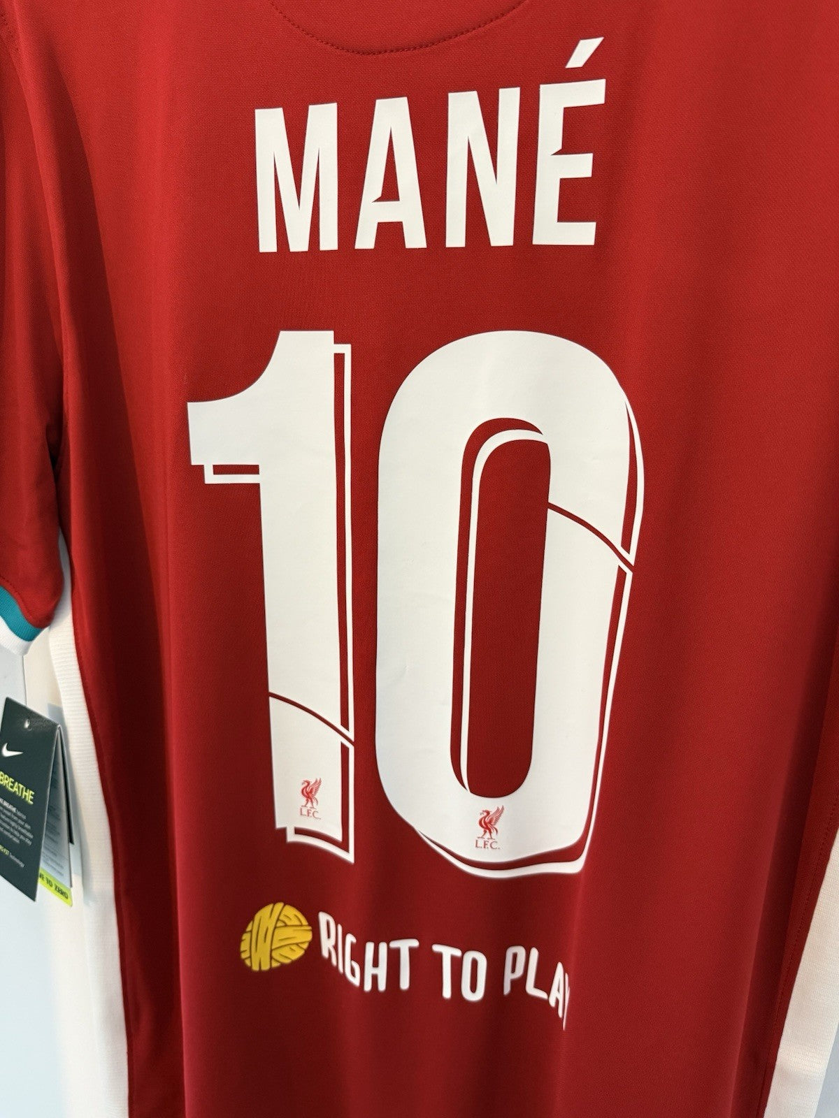 Liverpool Mane #10 2020/21 Medium Home Shirt Nike BNWT CZ2636-687